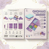A box of Diamond Painting organizer with 38 slots and dot pens showing various organized painting materials.