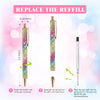 Crystal Rhinestone Ballpoint Pens (Set of 12, Assorted Colors)