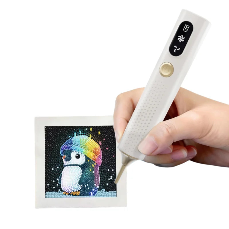 Cordless Electric Diamond Art Pen with Vacuum Suction
