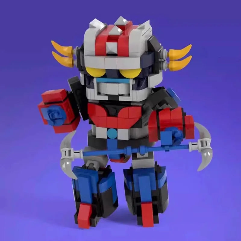 MOC Action Robot Warrior Building Block Set