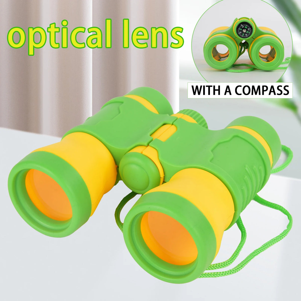 Kids HD Mini Telescope & Binoculars Set for Outdoor Exploration