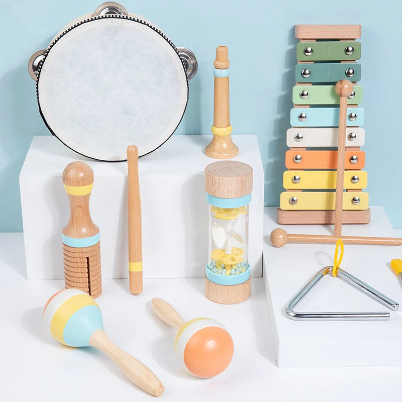 Wooden Montessori Music Set for Kids