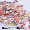 Assorted Enamel Flower Charms for Jewelry Making | Tulip, Rose & More