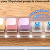 Tactile Blue Mechanical Switch Kit for 3D Printed Clickers