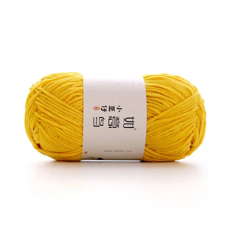 Soft Chenille Yarn for Crochet and Knitting