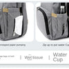 Large Capacity Diaper Bag Backpack with Changing Mat