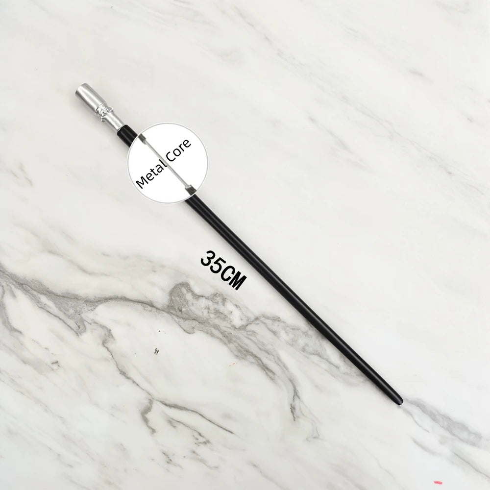 Anime-Inspired Magic Wand with Metal Core and Display Box