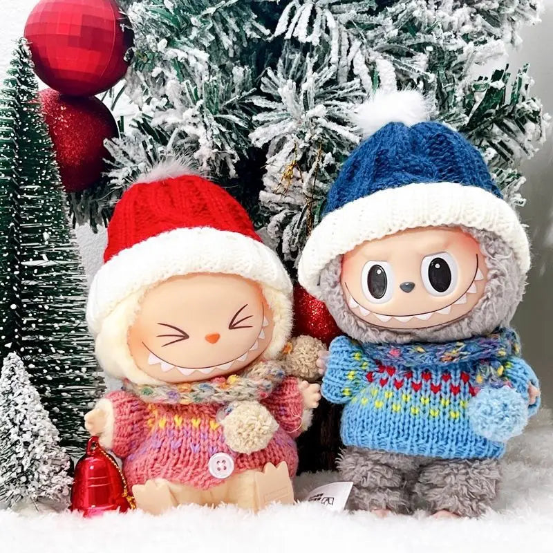 Christmas Doll Sweater and Pants Set