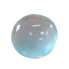 A translucent, spherical pink mochi squishy stress relief toy.