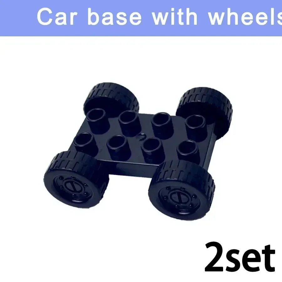 Large Building Blocks Traffic Series Vehicles Set