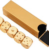 Premium Aluminum Alloy Dice Set with Storage Box