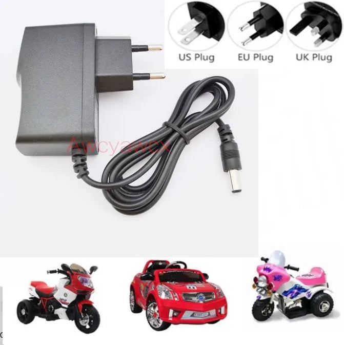 6V/12V Lead-Acid Battery Charger for Kids Ride-On Toys