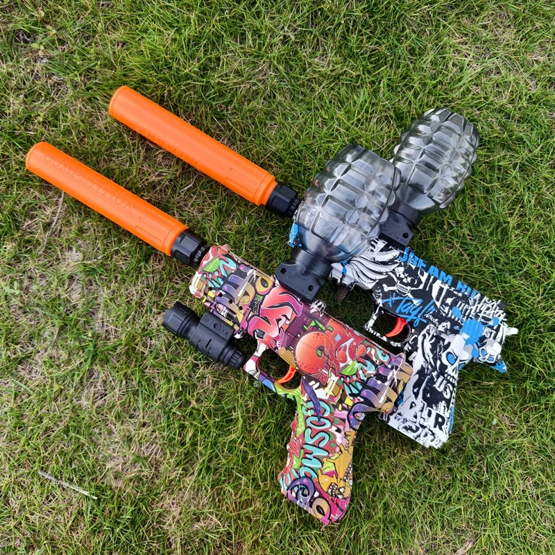Electric Blaster Gun with Soft Bullets for Kids