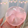 Transparent Blue Squishy Stress Ball – Soft Rebounding Sensory Toy