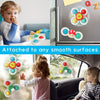 Suction Cup Spinning Toys for Babies – Bath & Travel Sensory Fun