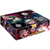 A box of Demon Slayer SSP Diamond Rare cards featuring characters Tanjirou and Nezuko.