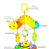 Rainbow Animal Plush Stroller Toy for Babies 0-3 Years