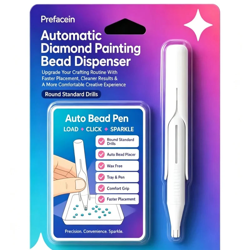 Ergonomic Diamond Painting Pen with Precision Tip