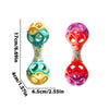 Easy-Grasp Baby Rattle Toy with Soft Teething Edges