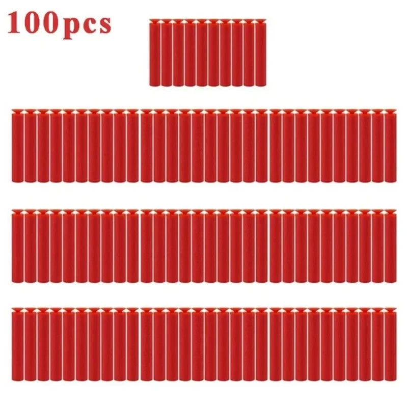 Soft Foam Dart Refills for Nerf Blasters – 7.2cm