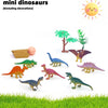 10-Piece Mini Dinosaur Figure Set for Kids and Collectors