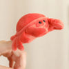 Adorable Mini Plush Finger Puppet Set – Parrot, Peacock, Shark & Octopus