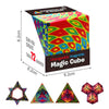 Magnetic Fidget Cube - Transformable 3D Puzzle Stress Reliever
