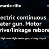 Electric Water Blaster with LED Lights for Outdoor Fun