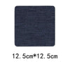 Iron-On Denim Patches for Jeans Repair & DIY Crafts