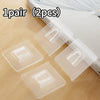 Clear Double-Sided Adhesive Wall Hooks