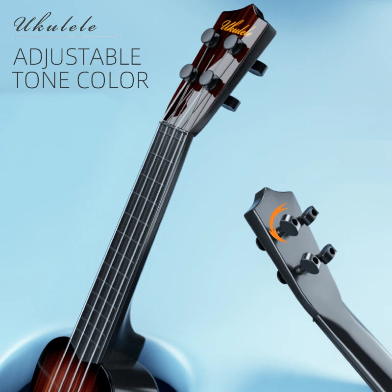 Kids' Ukulele Toy Guitar with Pick for Musical Fun