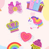 DIY Bead Pen Craft Kit for Girls - Rainbow & Princess Design