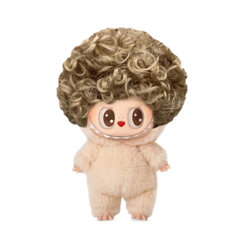 Ear-Length Bob Wig for Labubu Dolls