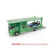 Diecast Metal Container Truck with Trailer – Pull-Back Action