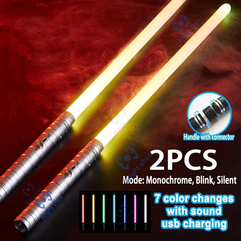 RGB Color-Changing Lightsaber with Sound Effects