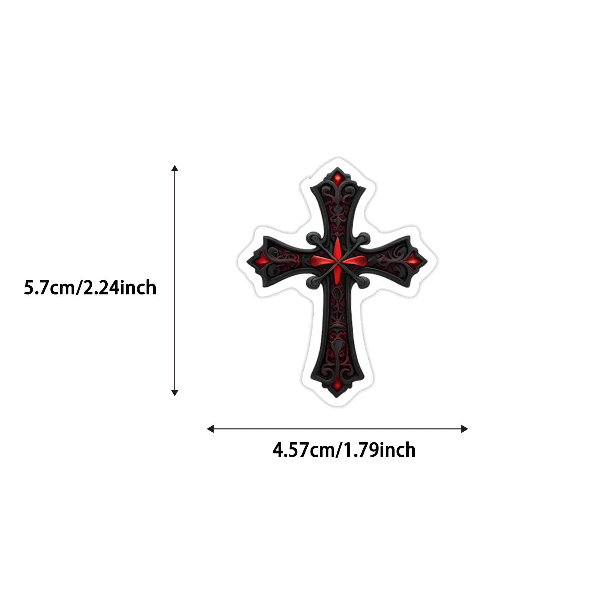 Vampire Gothic Sticker Pack - 50 Waterproof Decals for Laptops, Phones & Skateboards