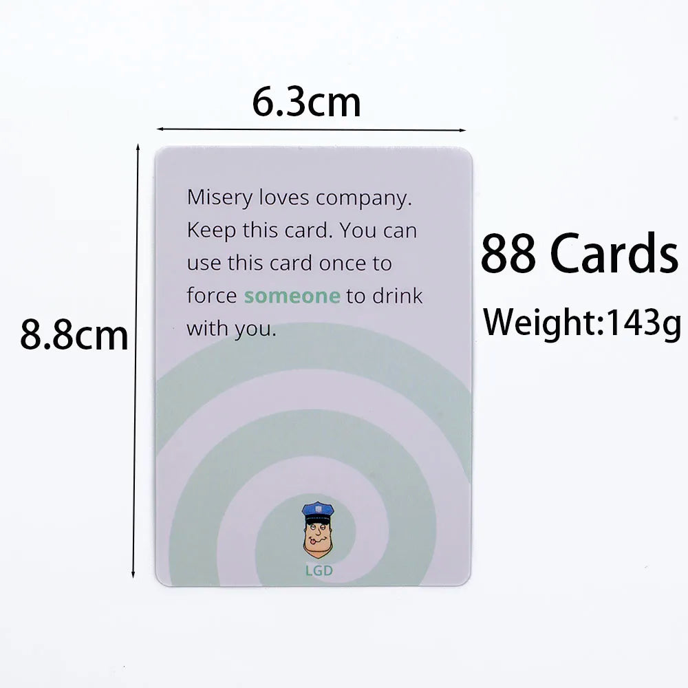 Let's Get Drunk Party Drinking Card Game