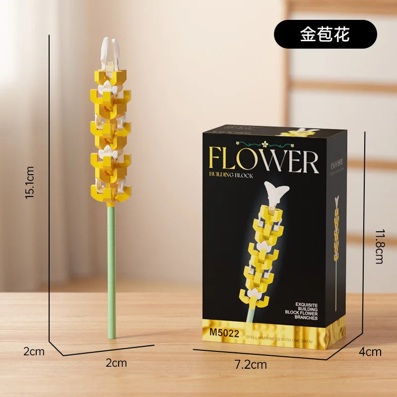 Botanical Blooms Building Block Set