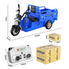 Mini Remote Control Tricycle with Liftable Bed