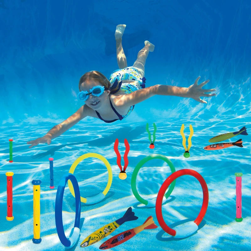 Underwater Diving Stick Toy Set for Pool Fun