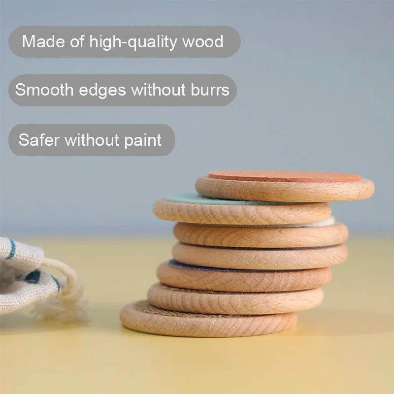 Montessori Tactile Matching Game for Sensory Learning