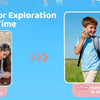 Kids Video Walkie-Talkies – 2-Pack with Rechargeable Battery