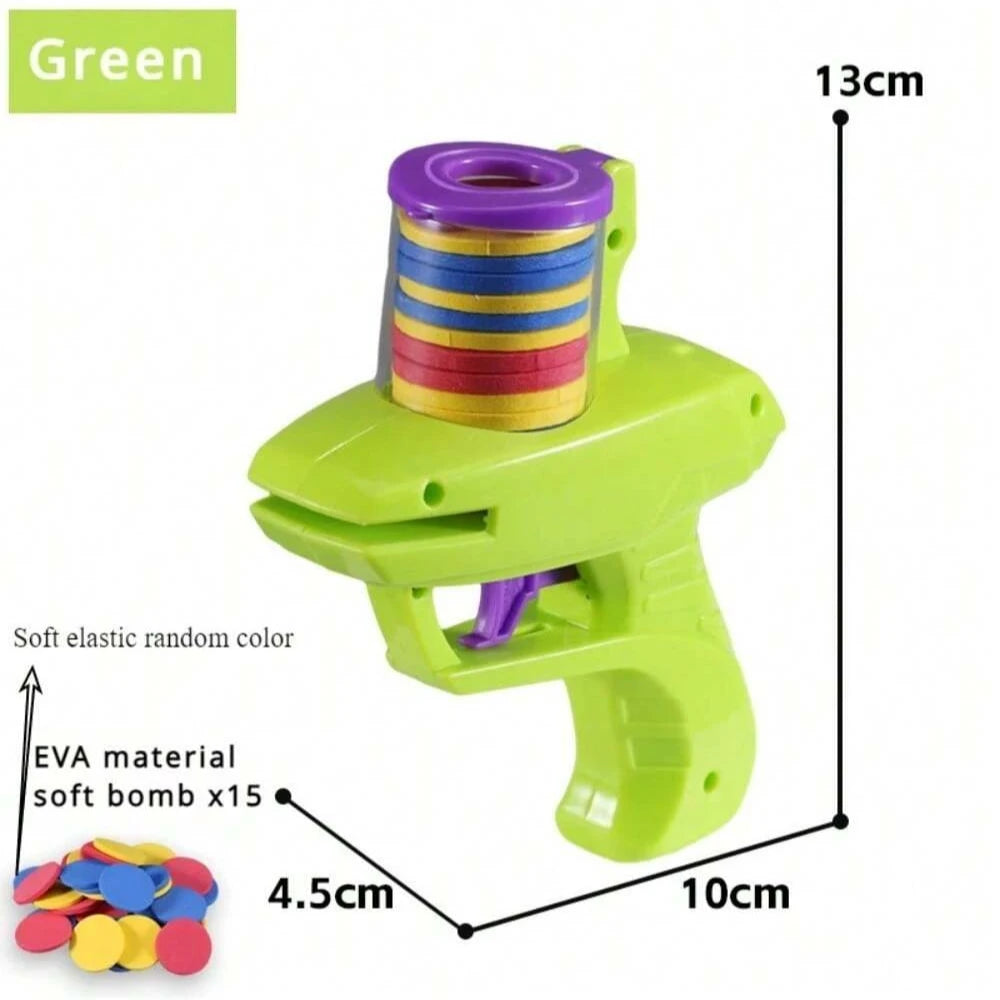 Foam Disc Launcher for Active Outdoor Play