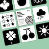 High-Contrast Baby Flash Cards for Visual Development