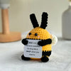 Crochet Dumpster Fire Decorative Doll