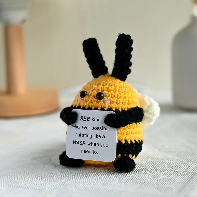 Crochet Dumpster Fire Decorative Doll