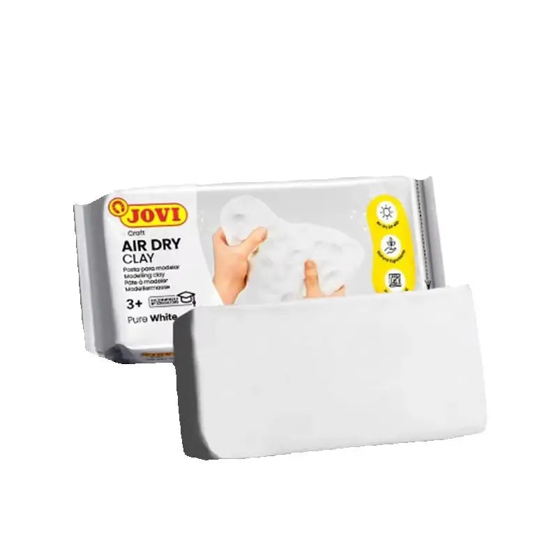 A white box of JOVI Air Dry Clay modeling clay for crafts is shown.
