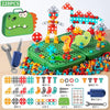 Kids STEM Building Set with Electric Drill and Screwdriver