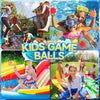 Reusable Water Balloons for Kids - Soft Splash Balls with Mesh Bag