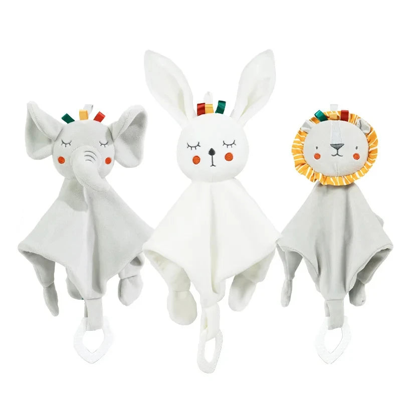 Cuddly Elephant Baby Comforter with Teether & Rattle